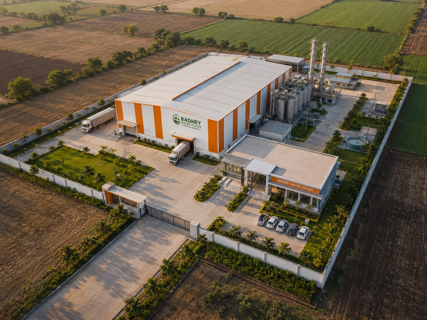 Radhey Nutri Foods ingredient and manufacturing portfolio